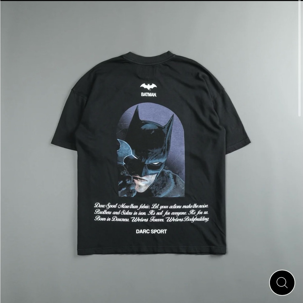 DARC SPORT X BATMAN X BANE “DARC SHADOWS” BORN IN DARCNESS SHIRT